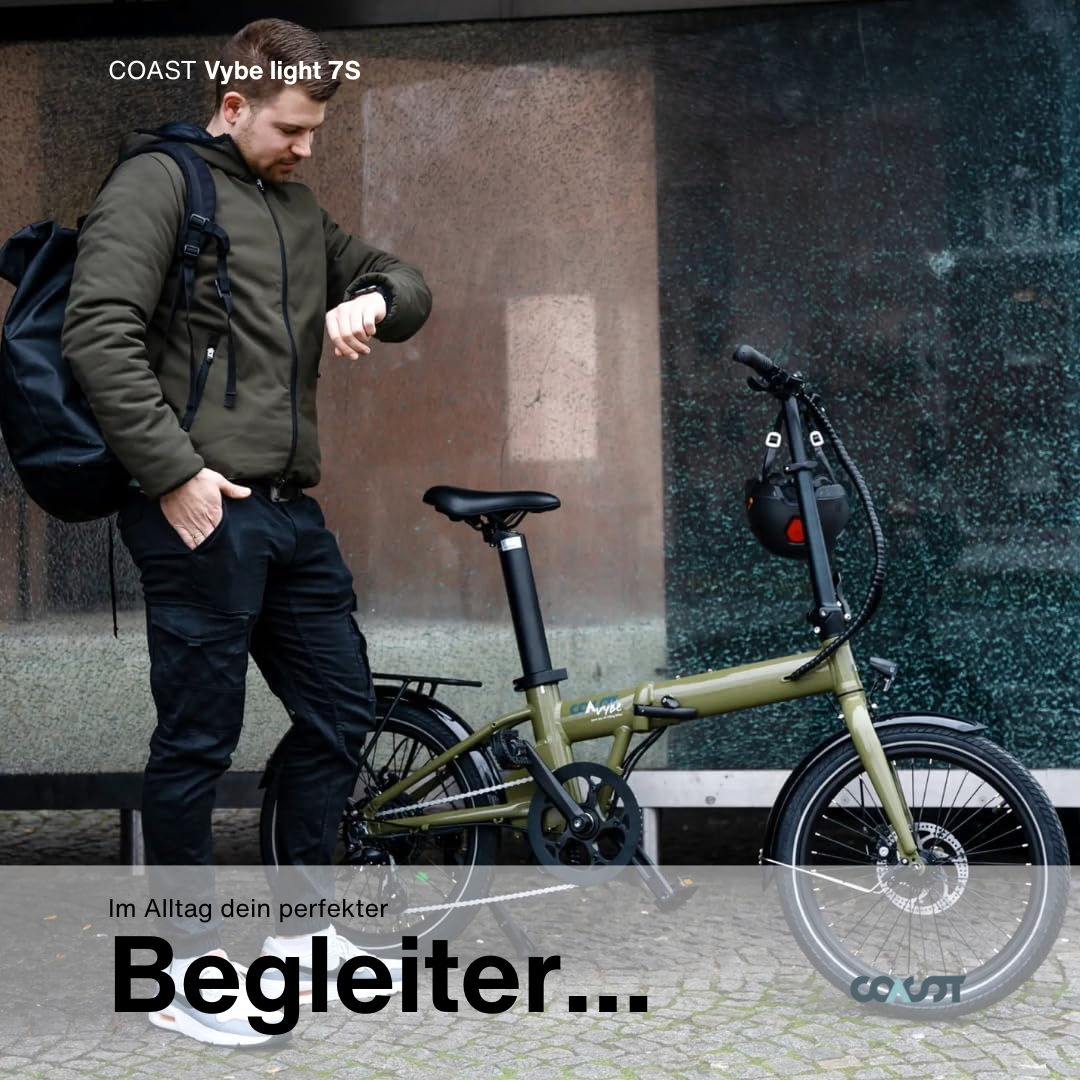 db klapprad E-Klapprad VYBE LIGHT 7-Gang - Modern & Leistungsstark