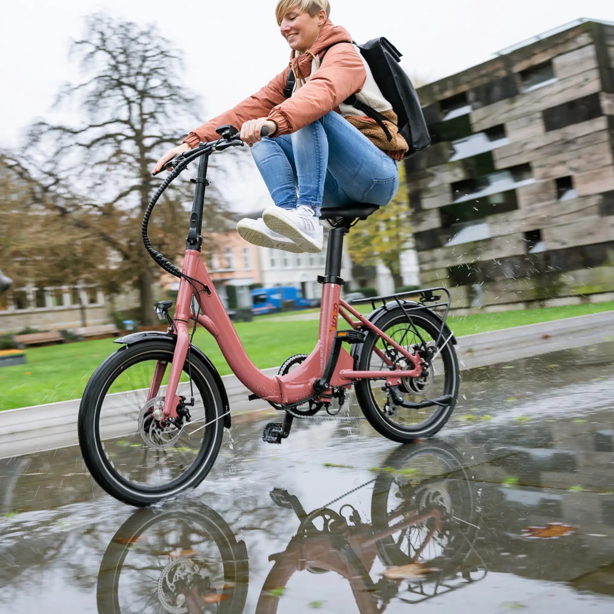 galano klapprad e bike E-Klapprad JIFO LIGHT 7-Gang - Elektrisch & Faltbar